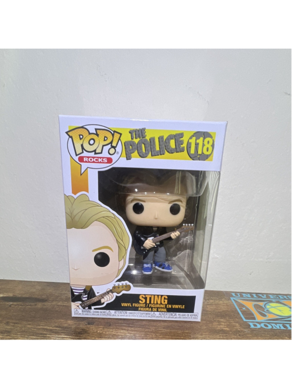 Funko Pop! Rocks The Police Sting #118 Vinyl Figure - Rock & Pop
